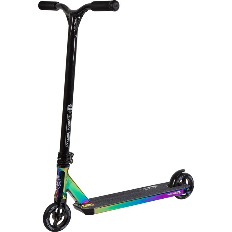 Longway Metro 2K19 Pro Scooter Black with Neochrome