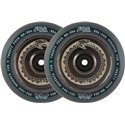 North Vacant 110mm Pro Scooter Wheels 2-Pack (110mm | Black Chrome/Black)