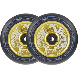 North Vacant V2 Pro Scooter Wheels 2-Pack (110mm | Gold)