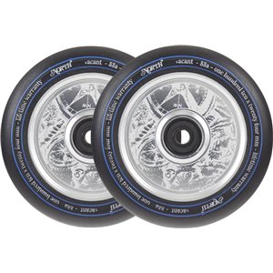 North Vacant V2 Pro Scooter Wheels 2-Pack (110mm | Silver)