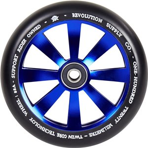 Revolution Supply Twin Core 120mm Wheel Complete (120mm | blue)