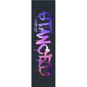 Stanced Logo Pro Scooter Grip Tape (Galaxy)